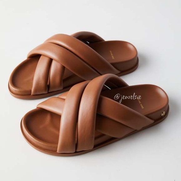 ANINE BING Lizzie Slides Cognac Size 41 see pics - Picture 9 of 17